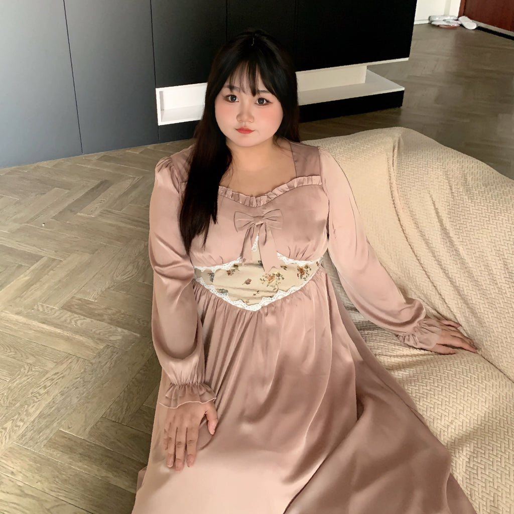 [Curve Beauty]Stroll in Paris Pink Dress(Plus Size 200 lbs) - Premium Dresses from DAJUN - Just $39! Shop now at Peiliee Shop