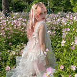 Get trendy with [August Unicorn] Angelic Mist Handmade Outer Princess Dress - Dresses available at Peiliee Shop. Grab yours for $116 today!