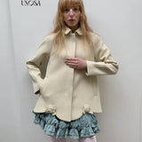 UNOSA Vanilla Rose Coat