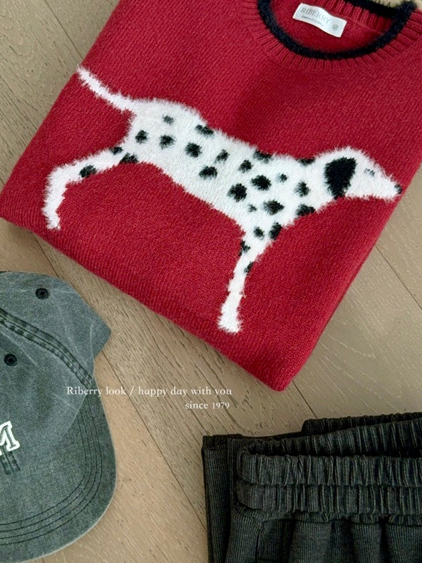 Get trendy with Christmas Poppy Oversized Knitting Sweater - Sweater available at Peiliee Shop. Grab yours for $23 today!