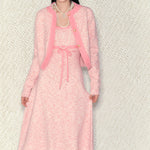 Get trendy with [Underpass]Pink Angel Knit Dress Set -  available at Peiliee Shop. Grab yours for $48.50 today!