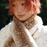 Sleepy Fairy Soft Deer Scarf