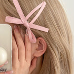 Get trendy with Ballerina Doll Ribbon Hairpin -  available at Peiliee Shop. Grab yours for $2.90 today!