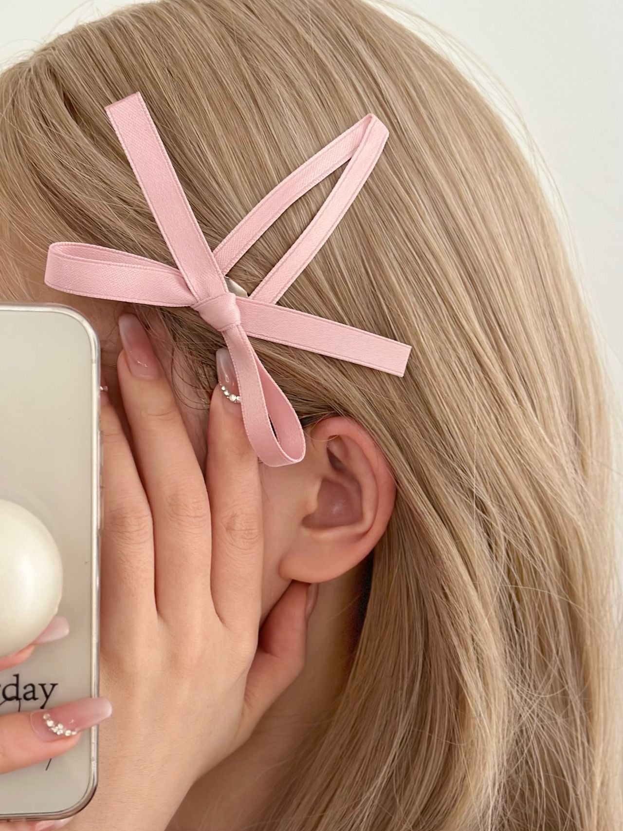 Get trendy with Ballerina Doll Ribbon Hairpin -  available at Peiliee Shop. Grab yours for $2.90 today!