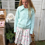 MineBeThyVers Blues Time Wool Blend Cardigan Jacket