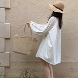 Riberry Lazy Days Soft Comfy Oversized Mini Dress