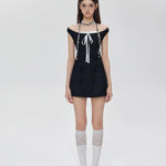 Get trendy with The Noble Young Lady from Korean Drama Mini Dress -  available at Peiliee Shop. Grab yours for $48 today!