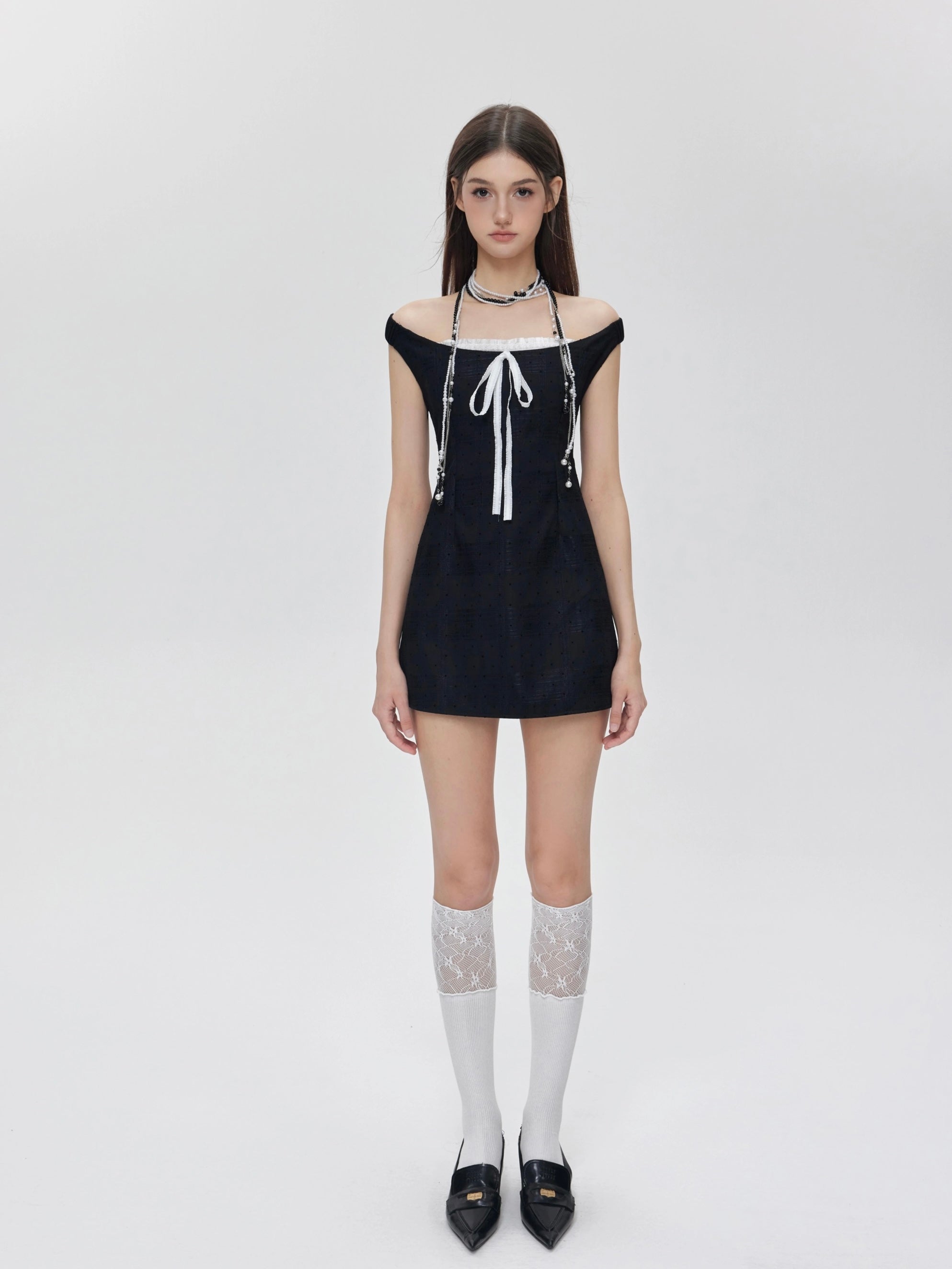 Get trendy with The Noble Young Lady from Korean Drama Mini Dress -  available at Peiliee Shop. Grab yours for $48 today!