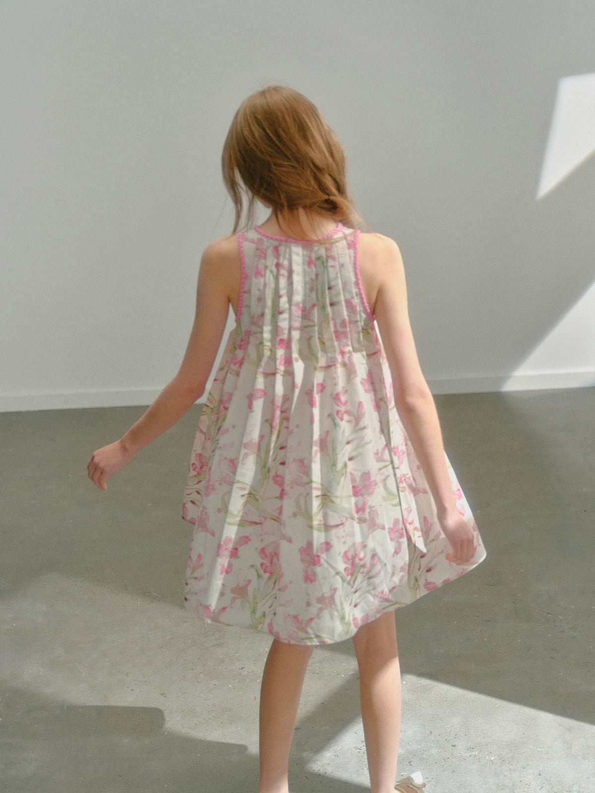 Get trendy with [UNOSA] Rosy Whisper Floral Mini Dress -  available at Peiliee Shop. Grab yours for $69.90 today!