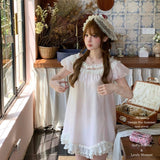 Doll’s Holiday Vintage Babydoll Mini Dress Pink