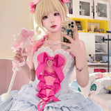 Get trendy with [PeilieeShop x Stasera] Ribbon Poem Handmade Corset Top -  available at Peiliee Shop. Grab yours for $65 today!