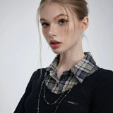 Get trendy with [Customizable] Campus Chic School Girl Mini Dress Sweater Set -  available at Peiliee Shop. Grab yours for $38 today!