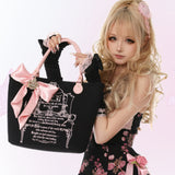Evil Tooth Rosé Hime Gal Tote Bag