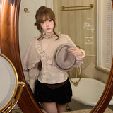 Catherine Princess Wool Blended Cape