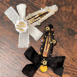 [Pacific Position] Moonlight & Starlight Bow Clip