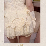 Blood Supply Winter Gala Knit Padded Corset Top