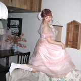 [August Unicorn] The Spring Fairy Silk Blend Dress