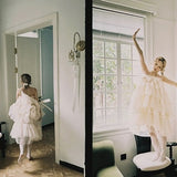 Get trendy with [August Unicorn] Handcrafted Strapless Cake Dress - Dresses available at Peiliee Shop. Grab yours for $115 today!