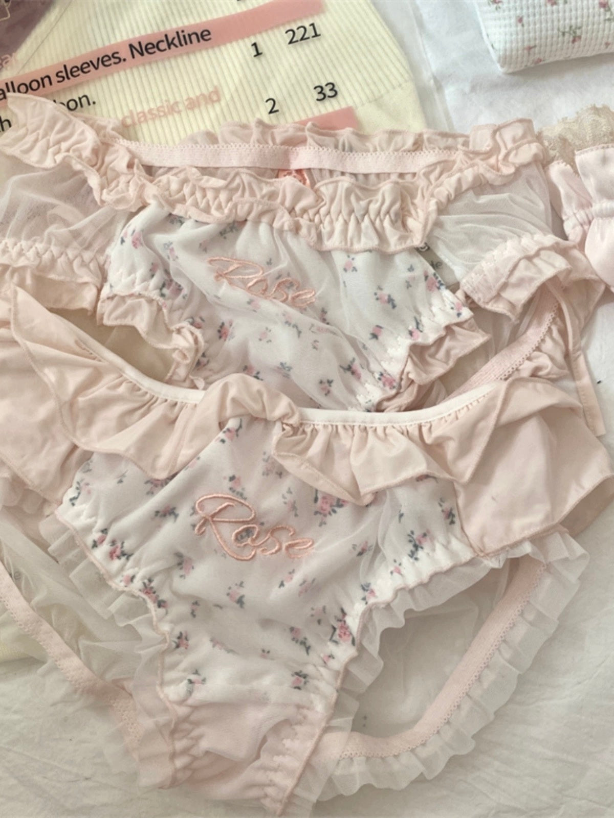 Get trendy with Rose Dream Floral Pantie -  available at Peiliee Shop. Grab yours for $6.50 today!