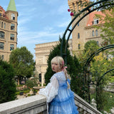 [August Unicorn] Klein Blue Dreamy Outer Dress