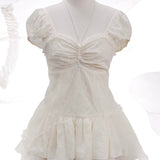 Rose Island Silk Wing Fairy Lace Top