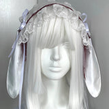 Get trendy with Wine Version Handmade Bunny Hat Headband -  available at Peiliee Shop. Grab yours for $21.90 today!