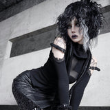 [Blood Supply] Shadow Stalker Gothic Faux Wool Base Shirt
