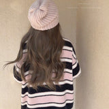 Get trendy with Blackpink faux fur polo oversized sweater - Sweater available at Peiliee Shop. Grab yours for $25.50 today!