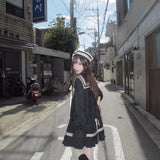 Pacific Position Mid Night Sailor Dress
