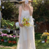 [Tailor Made] In the flower field Cottage Handmade Cotton Dress