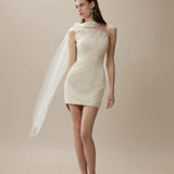 Fa Sogno Whispers of Tulle Mini Dress