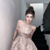 Fa Sogno Floral Ballerina Mini Dress