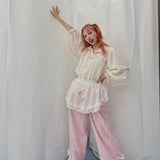[August Unicorn] The Girl Gingham Pants