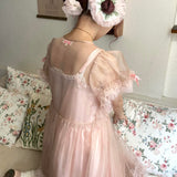 [August Unicorn] The Spring Fairy Silk Blend Dress