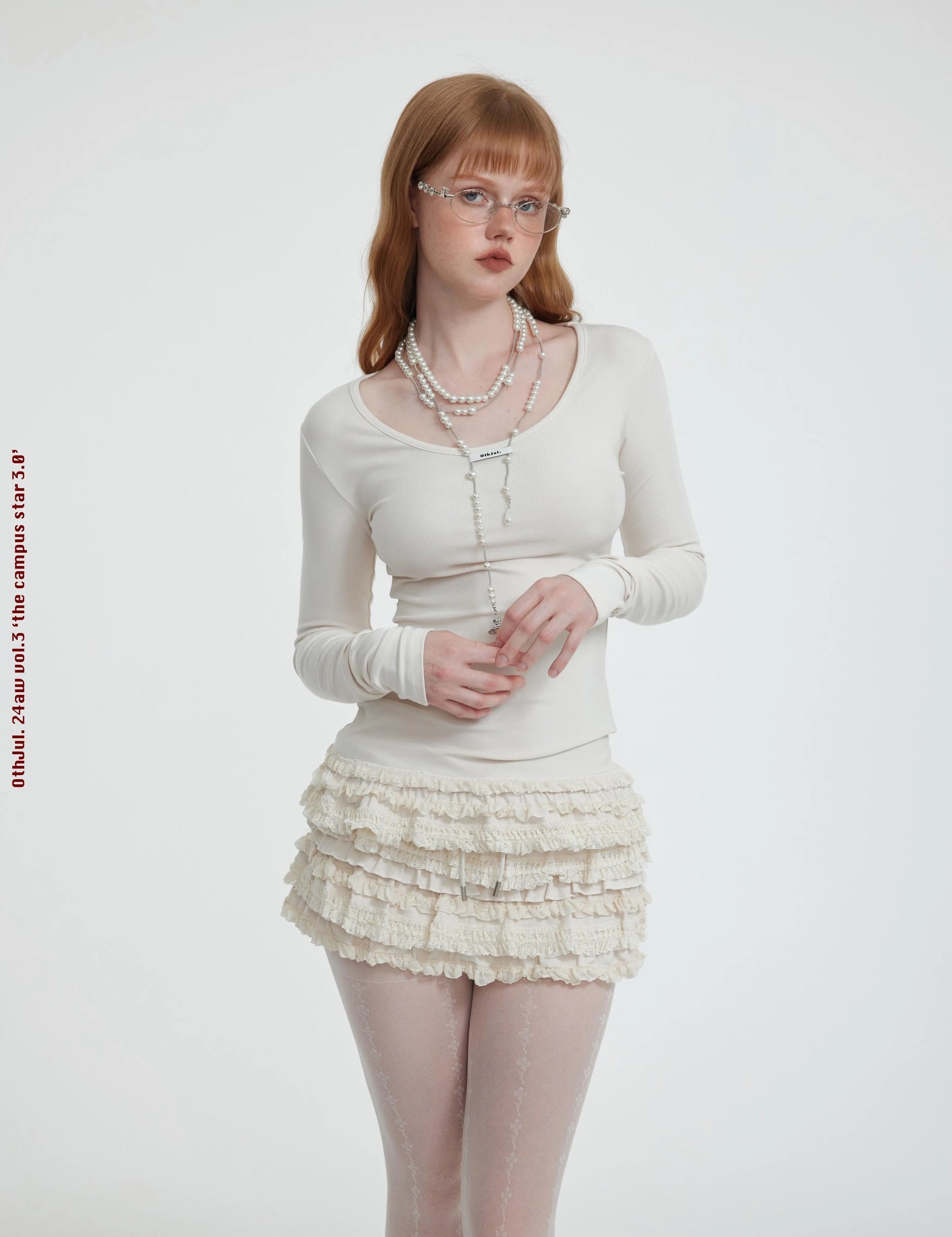 Get trendy with [Customizable] Coquette Sweetheart White Sweatshirts and Skirt Set -  available at Peiliee Shop. Grab yours for $40 today!