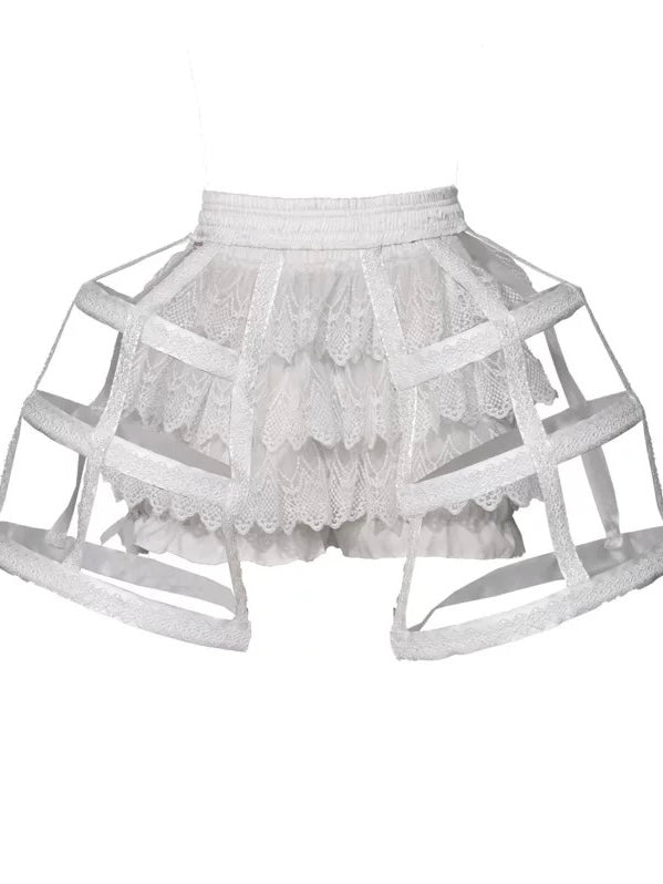 Get trendy with [Blood Supply] Corpse Bride 2024 Halloween Costume Gothic Corset Top with petticoats - Crop Top available at Peiliee Shop. Grab yours for $49.90 today!