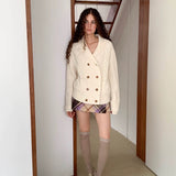 MineBeThyVers Autumn Whisper Cable Knit Cardigan