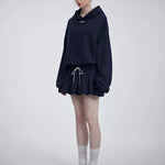 Get trendy with [Oth 24AW] Back to school girl hoodie dress -  available at Peiliee Shop. Grab yours for $65 today!