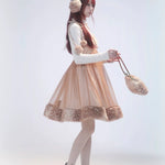 Get trendy with [Rose Island] Fairy Spirit Deer in snow land dress -  available at Peiliee Shop. Grab yours for $64 today!