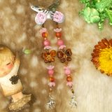 [Made in US] Diiioneya Handmade Rose Butterfly Deer Clipso
