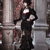 Get trendy with [Blood Supply] Gothic Mermaid Skirt - Clothing available at Peiliee Shop. Grab yours for $48 today!