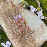 [Made in US] Diiioneya Handmade Sakura Garden Deer Clips
