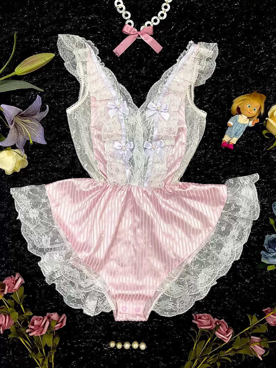 Get trendy with [Handmade Lingerie] I’m always with the fairies bodysuit -  available at Peiliee Shop. Grab yours for $29.90 today!