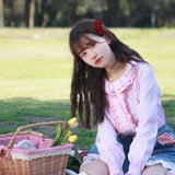 Get trendy with Doll Polka Dot Christmas Sweet Shirt -  available at Peiliee Shop. Grab yours for $22 today!