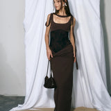 34ounce Desert Rose Starchy Fitted Bodycon Midi Dress