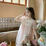 Doll’s Holiday Vintage Babydoll Mini Dress Pink