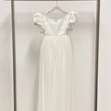 Get trendy with [100% Silk Version With Tailor Made Size] Lily Frost fall empire dress gown (Worldwide Free Shipping)o -  available at Peiliee Shop. Grab yours for $640 today!