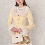 Get trendy with [Underpass] Sweetheart Woolen Jacket & Skirt Set -  available at Peiliee Shop. Grab yours for $46 today!