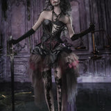 Blood Supply The Last Gift Of The Dead Irregular Layered Tulle Skirt