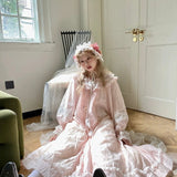 Get trendy with [August Unicorn] Silk Dreamland Robe Dress - Dresses available at Peiliee Shop. Grab yours for $160 today!